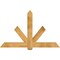 Ekena Millwork Kennewick Rough Sawn Timber Gable Bracket, Western Red Cedar, 72"W x 45"H x 4"D x 6"F, 15/12 Pitch GBW072X45X0406KEN00RWR - alternate 1